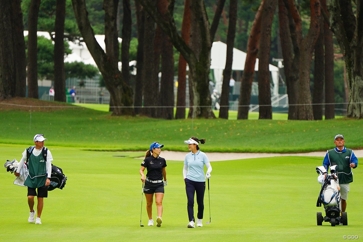 2024年 日本女子オープンゴルフ選手権 事前 上田桃子 全美貞