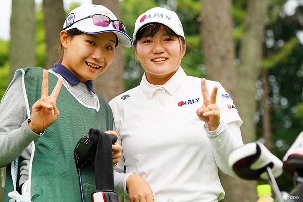 2024年 日本女子オープンゴルフ選手権 事前 新地真美夏 ナショナルチームメンバーの新地真美夏