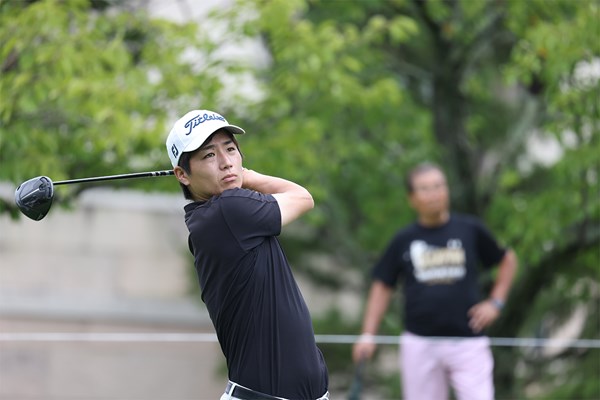 作田大地 初勝利に王手をかけた作田大地 ※撮影は2024年ダンロップフェニックストーナメントチャレンジ（提供JGTO）