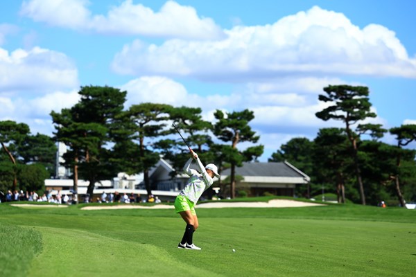 2024年 日本女子オープンゴルフ選手権 初日 古江彩佳 ショットのフィーリングが戻ってきた