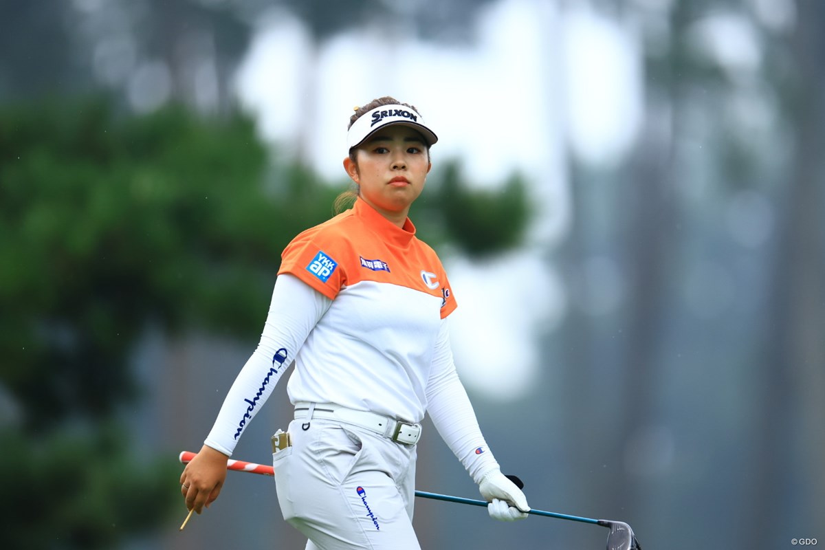 2024年 日本女子オープンゴルフ選手権 2日目 山下美夢有