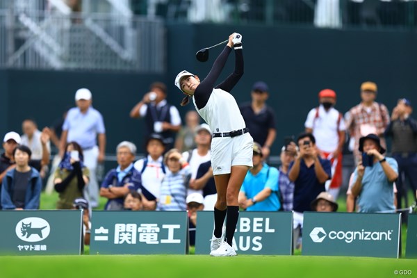 2024年 日本女子オープンゴルフ選手権 2日目 原英莉花 ティショット