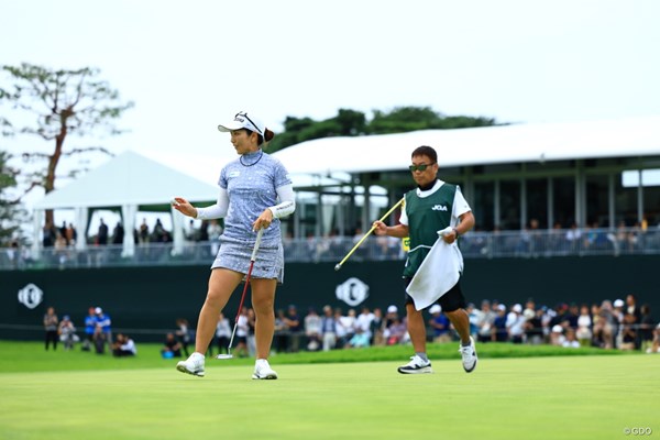 2024年 日本女子オープンゴルフ選手権 3日目 笠りつ子 36歳の笠りつ子が2打差3位で最終日へ