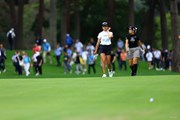 2024年 日本女子オープンゴルフ選手権 最終日 河本結と原英莉花