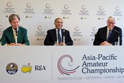 2024年 アジアパシフィックアマチュアゴルフ選手権 事前 タイムール・ハッサン・アミン フレッド・リドリ マーティン・スランバー