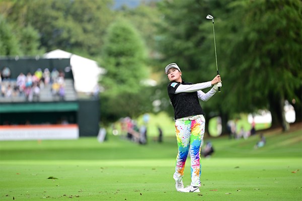 2024年 スタンレーレディスホンダゴルフトーナメント 初日 桑木志帆 レインボーレディ（Atsushi Tomura/Getty Images）