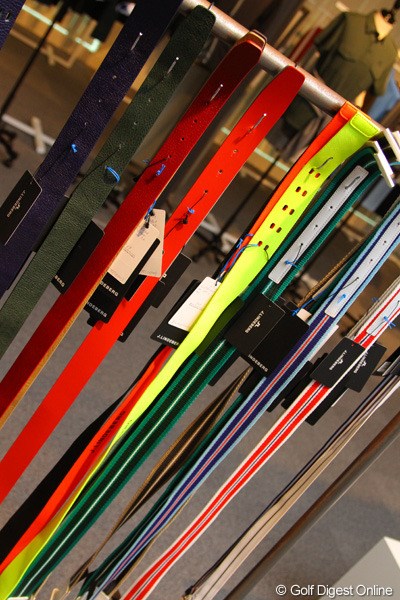 2011年 J.LINDEBERG 展示会 ベルト