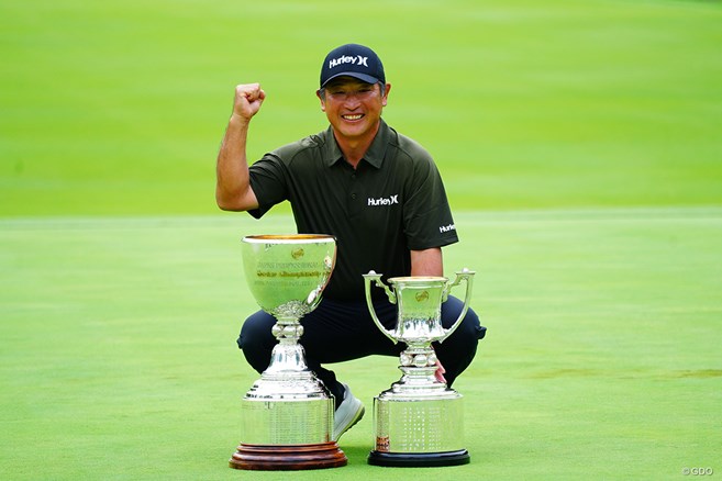 増田伸洋が国内シニアメジャー初優勝「日本タイトルがうれしい」