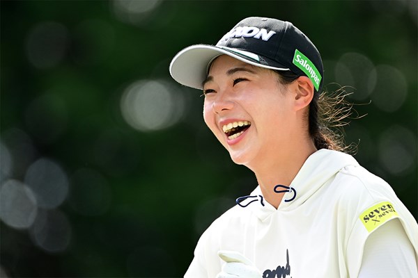 2024年 スタンレーレディスホンダゴルフトーナメント 最終日 菅楓華 いい笑顔です（Atsushi Tomura/Getty Images）