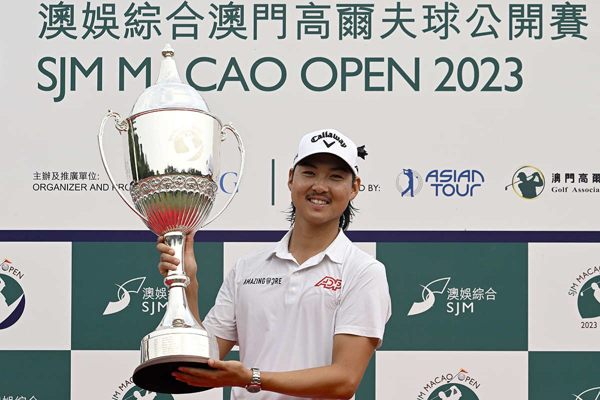 PGAツアーを主戦場とするミンウ・リーがマカオで連覇に挑む（提供：アジアンツアー）