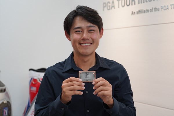 2024年 大西魁斗 PGAに昇格した大西魁斗(提供：PGA TOUR)