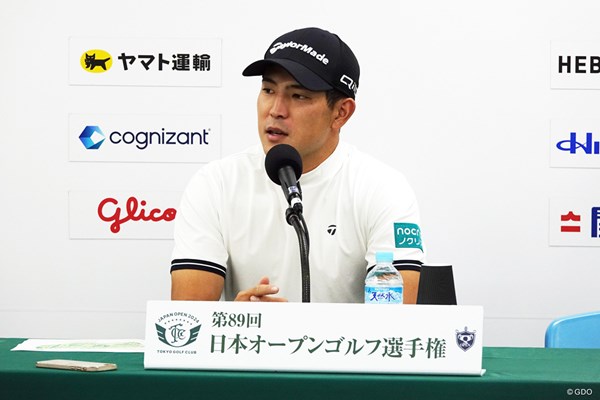 2024年 日本オープンゴルフ選手権競技 事前 中島啓太 悔しさを晴らす1週間にしたい