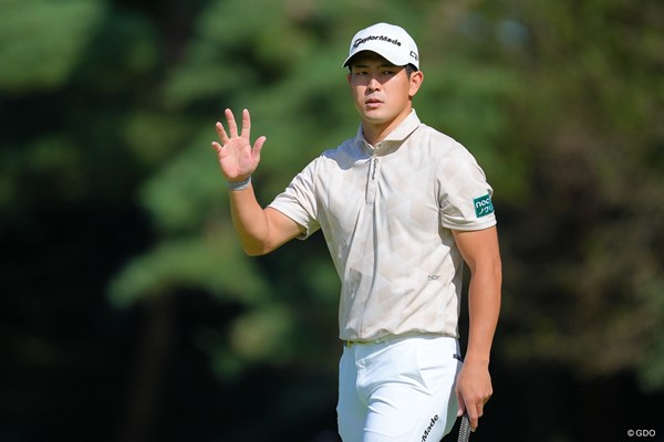 2024年 日本オープンゴルフ選手権競技 2日目 中島啓太 首位で地元での決勝ラウンドに進む