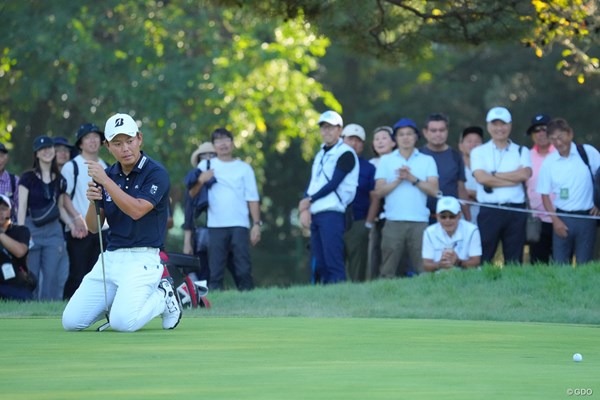 2024年 日本オープンゴルフ選手権競技 4日目 木下稜介 終盤で痛恨の連続ボギー