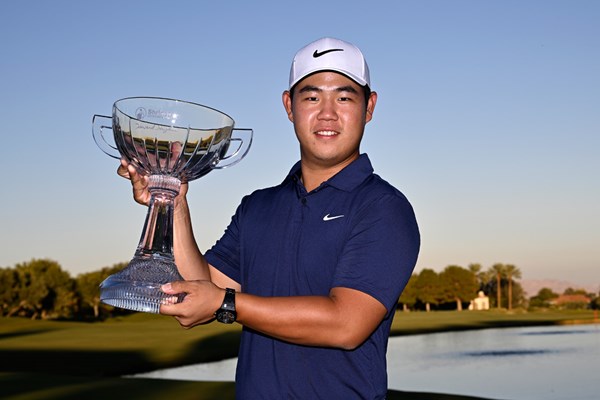 大会史上初の3連覇に挑むトム・キム（Orlando Ramirez/Getty Images)