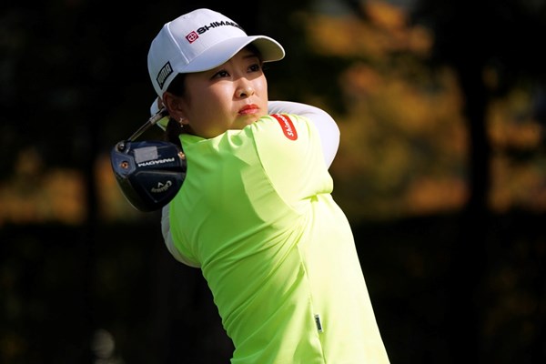 2024年 BMW女子選手権 初日 西郷真央 第1ラウンドの後半に突入