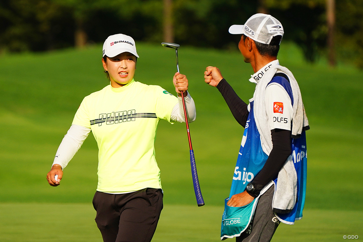 画像詳細 2024年 BMW女子選手権 初日 西郷真央 西郷真央が2打差5位発進「ショットが良かった」 米5勝ハンナ・グリーンら3人が首位