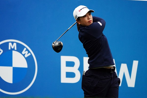 2024年 BMW女子選手権 2日目 西郷真央 ドライバーショットはしっかりフェアウェイへ