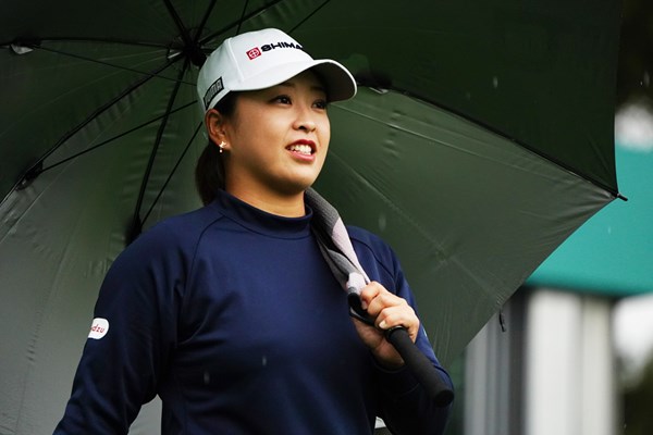 2024年 BMW女子選手権 2日目 西郷真央 2日目は雨模様