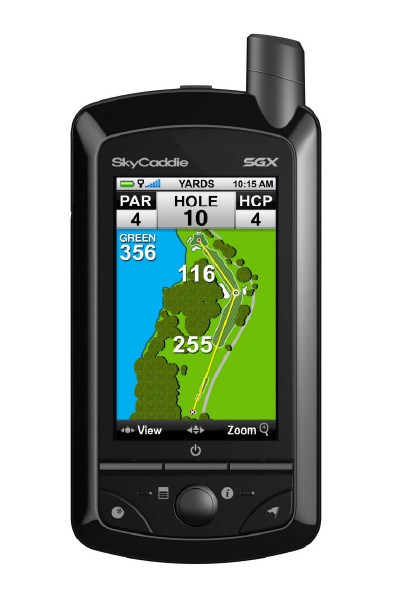 最新のゴルフ専用ナビ「スカイキャディSGX」が2011年春に発売 NO.1 