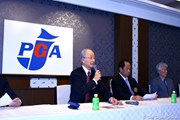 2011年 シニアツアー日程発表 松井功PGA会長