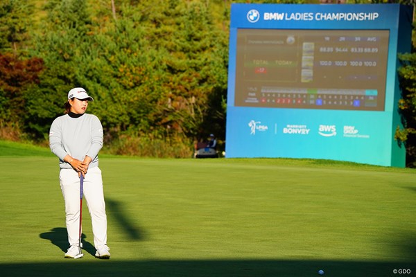 2024年 BMW女子選手権 最終日 西郷真央 西郷真央は18番でミラクルショットを生かせずダブルボギーで終えた