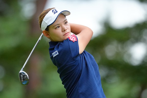 初タイトルに前進して最終日に入る森井あやめ（Yoshimasa Nakano/Getty Images）