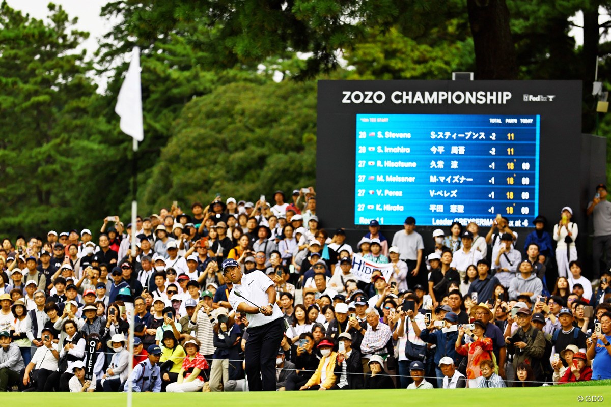 2024年 ZOZOチャンピオンシップ 初日 松山英樹