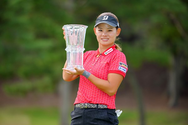 2024年 ヒルズレディース森ビルカップ 最終日 森井あやめ 森井あやめが下部初優勝（Yoshimasa Nakano/JLPGA via Getty Images）