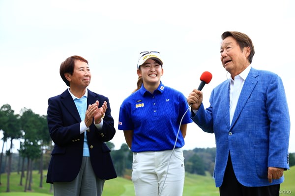 2024年 樋口久子 三菱電機レディスゴルフトーナメント 最終日 岩井千怜 優勝インタビュー