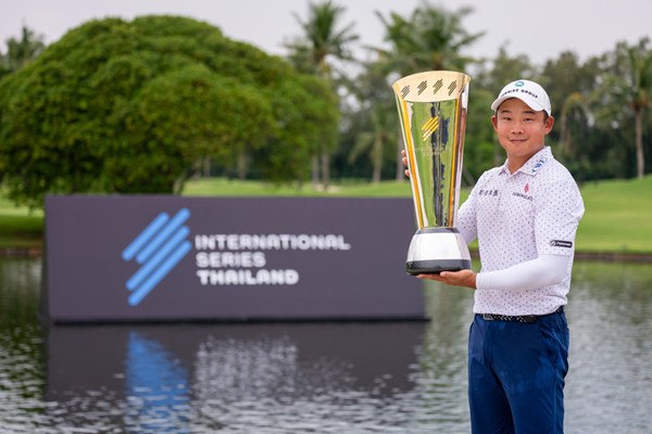 2024年 インターナショナルシリーズ タイランド 最終日 李カイハク 高額シリーズで初優勝を飾った李カイハク（提供：アジアンツアー）