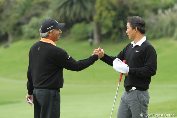 2011年 ノーザントラストオープン 2日目 フレッド・カプルス＆アンソニー・キム