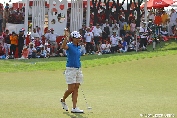 【速報】美香、7位に浮上して最終日へ！首位にY.ツェン