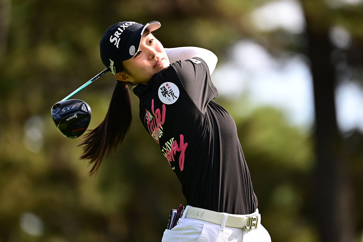 中村心は4打差5位（写真は2日目 Atsushi Tomura/JLPGA via Getty Images）