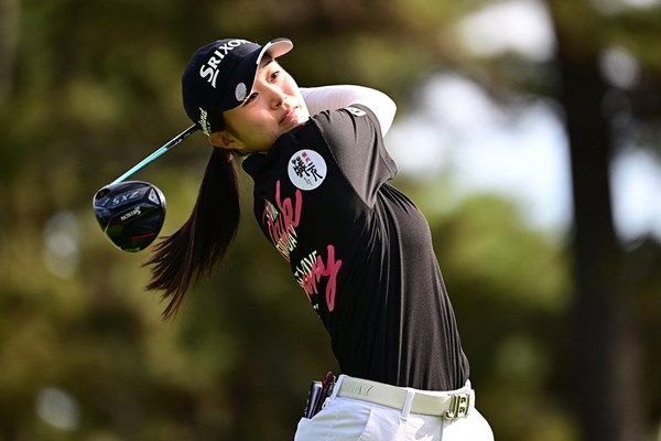 2024年 国内女子最終プロテスト 2日目 中村心 中村心は4打差5位（写真は2日目 Atsushi Tomura/JLPGA via Getty Images）