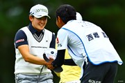 2024年 TOTOジャパンクラシック 初日 岩井明愛