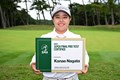 永田加奈恵（Atsushi Tomura/JLPGA via Getty Images)