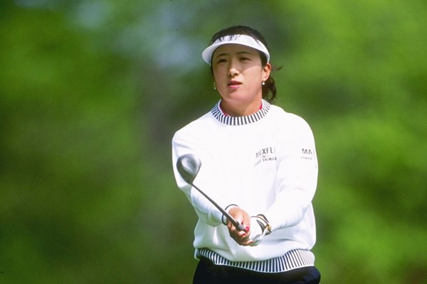 1997年 マクドナルドLPGA選手権 平瀬真由美 米女子ツアーに参戦当時の叔母・平瀬真由美（Jamie Squire/Getty Images）