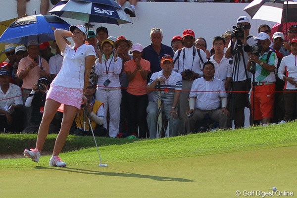 2011年 ホンダLPGAタイランド 最終日 ポーラ・クリーマー