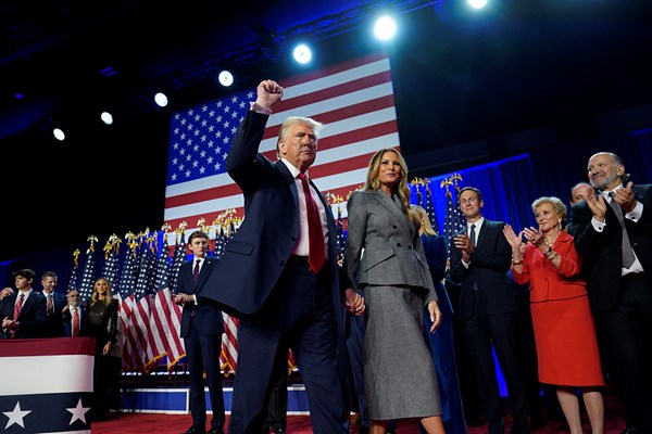 ドナルド・トランプ ドナルド・トランプ氏が米大統領に返り咲く(Jabin Botsford／The Washington Post via Getty Images)