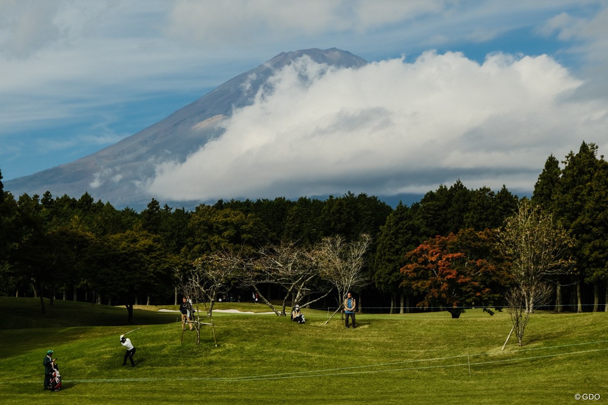 2024年 三井住友VISA太平洋マスターズ 2日目 富士山