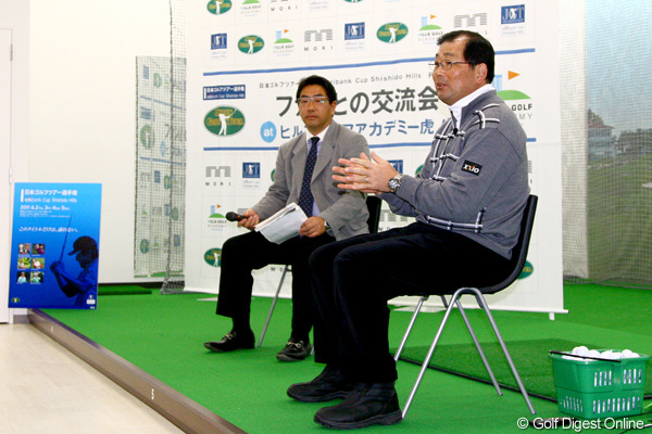 「この試合で勝てたら思い残すことはない」中嶋常幸、ツアー選手権をPR！