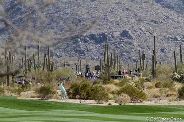2011年 WGCアクセンチュアマッチプレー選手権 初日 砂漠のコース