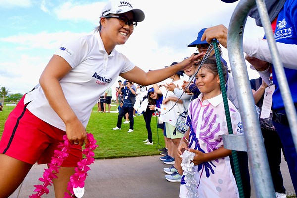 2024年 ロッテ選手権 presented by ホアカレイ 4日目 畑岡奈紗 畑岡奈紗は終盤まで優勝争いを演じて4位