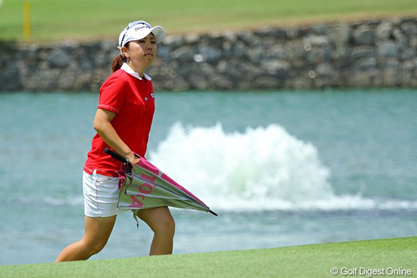 2011年 HSBC女子チャンピオンズ 初日 宮里美香 宮里美香は今週も安定したゴルフを期待できそう