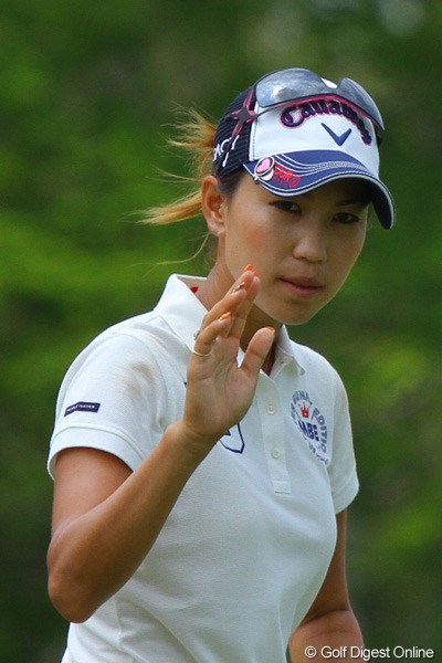 2011年 HSBC女子チャンピオンズ 初日 上田桃子