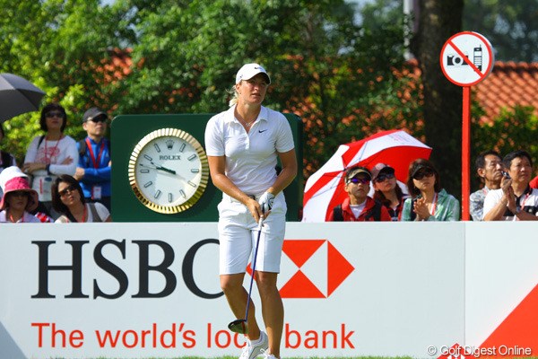2011年 HSBC女子チャンピオンズ 初日 スーザン・ペターセン
