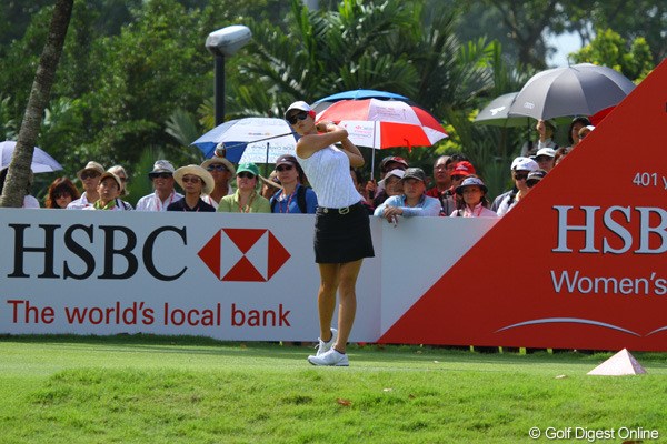 2011年 HSBC女子チャンピオンズ 初日 ミッシェル・ウィ