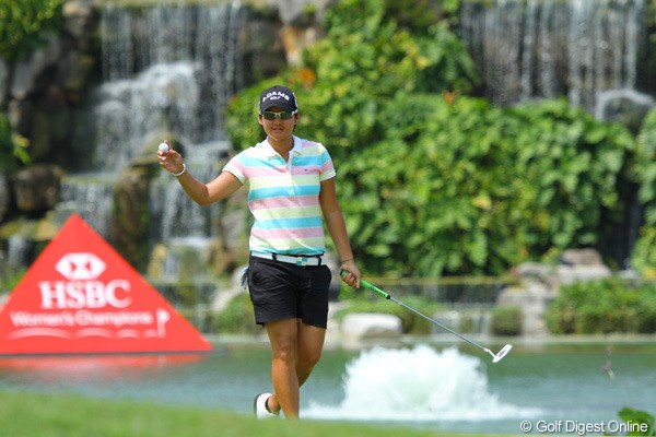 2011年 HSBC女子チャンピオンズ 初日 ヤニ・ツェン