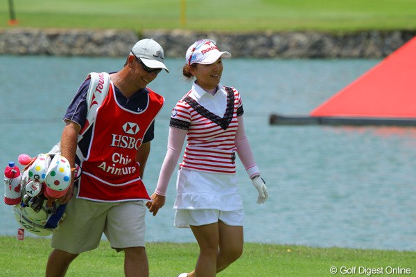 2011年 HSBC女子チャンピオンズ 初日 有村智恵